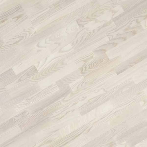 Паркетная доска Паркетная доска PolarWood Classic ash living white matt loc 3s
