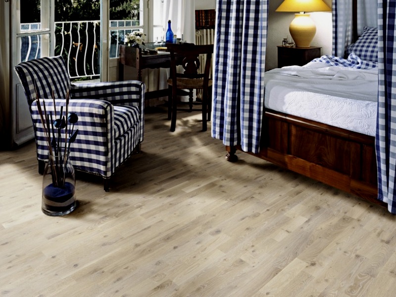 Паркетная доска Паркетная доска PolarWood Classic ash pluton white oiled loc 3s