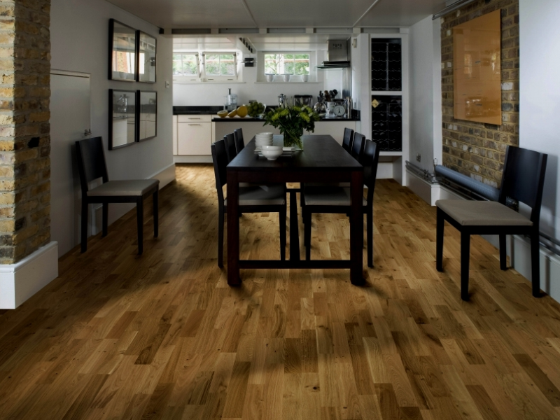 Паркетная доска Паркетная доска PolarWood Classic oak venus lacquered loc 3s