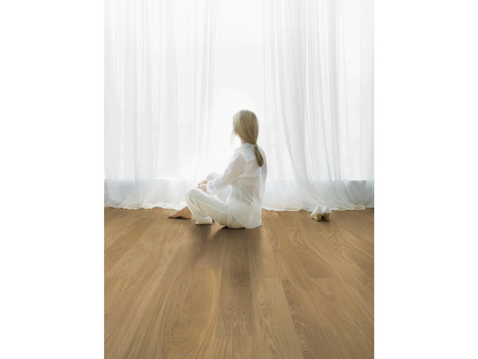 Паркетная доска Паркетная доска PolarWood Classic oak mercury white oiled loc 1s