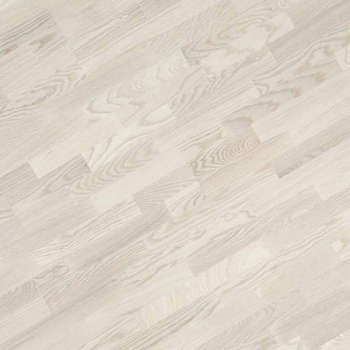 Картинка паркетная доска Паркетная доска PolarWood Classic ash living white matt loc 3s