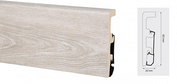 Картинка плинтус Плинтус Integra ALABAMA OAK 