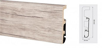 Картинка плинтус Плинтус Integra ROMA OAK 