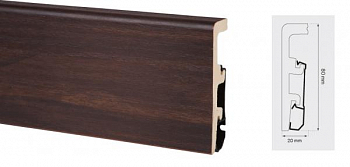 Картинка плинтус Плинтус Integra BORNEO OAK 